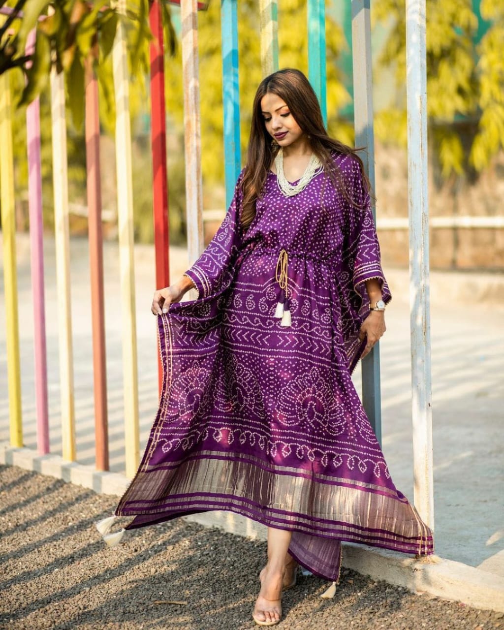 Purple Kaftan