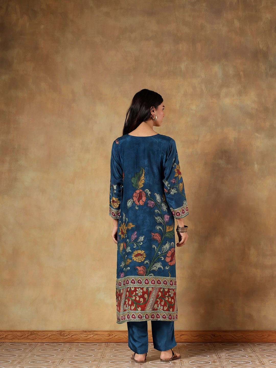 Mira Russian Silk Printed 3-Piece Set