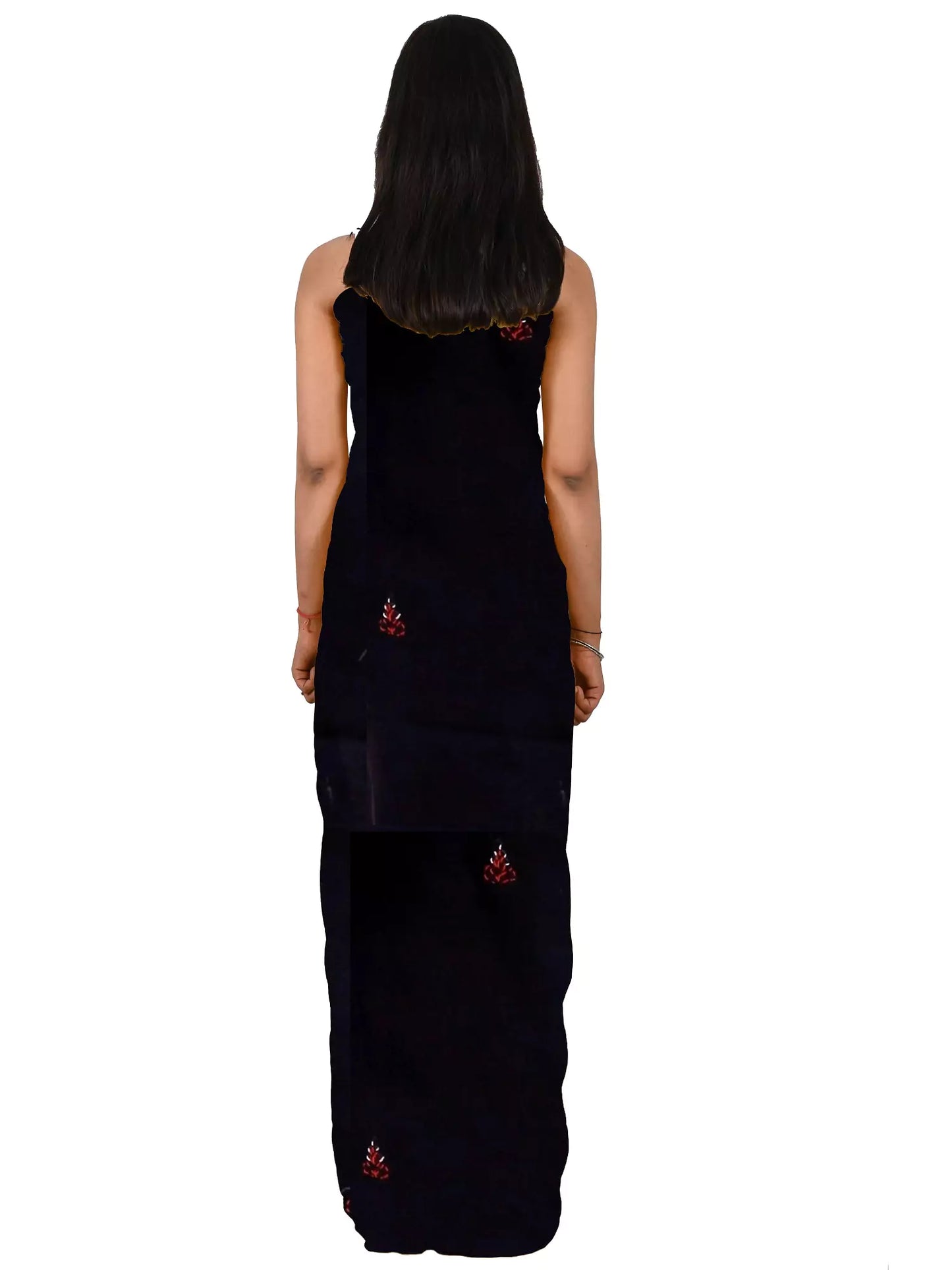 Chikankari Galabooti Cotton Unstitched Dress Material