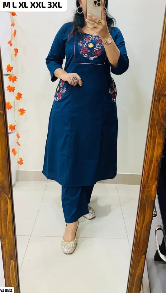 Soft Tesla Slub Top With Pant