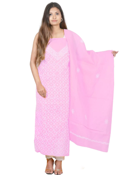 Anda Jaal Unstitched Cotton Dress Material