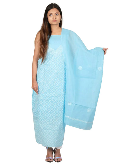 Anda Jaal Unstitched Cotton Dress Material