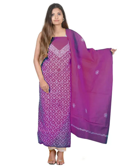 Anda Jaal Unstitched Cotton Dress Material