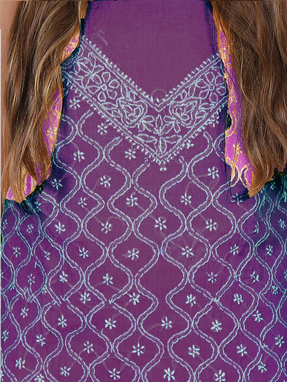 Anda Jaal Unstitched Cotton Dress Material