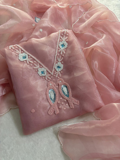 Organza Peach