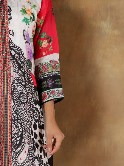 Amaira Pure Muslin Printed 3-Piece Set&nbsp;