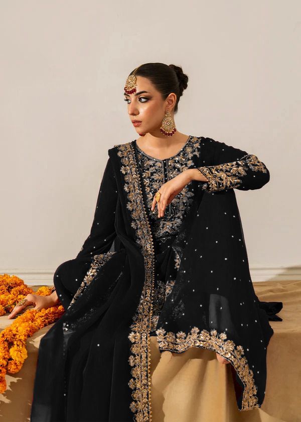 Embroidered Plazzo Suit Set
