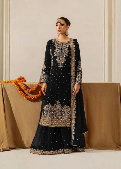 Embroidered Plazzo Suit Set