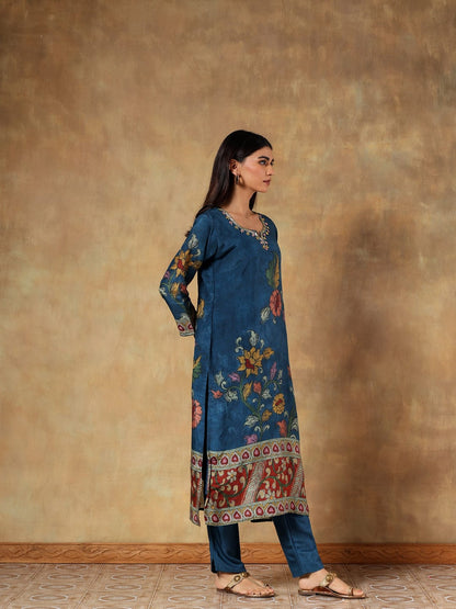 Mira Russian Silk Printed 3-Piece Set