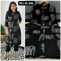 Rayon Cotton 2 pc Coord Set