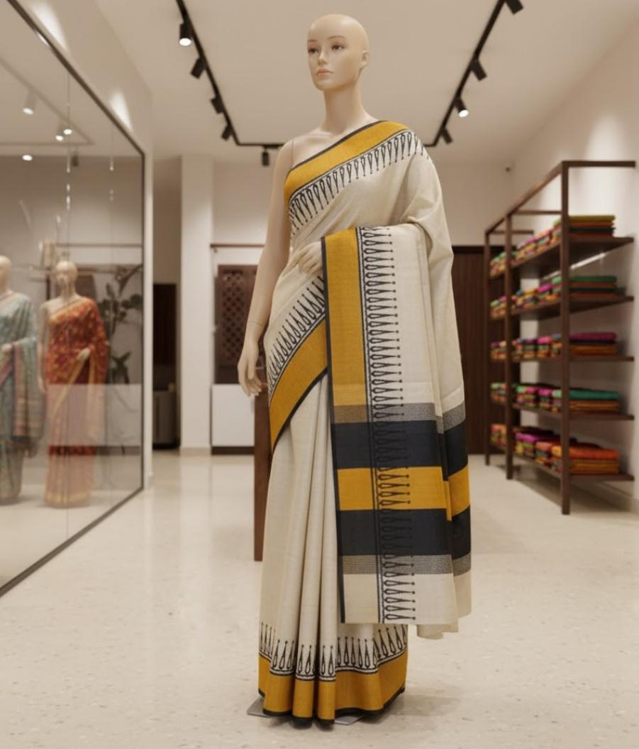 Tussar Silk Saree