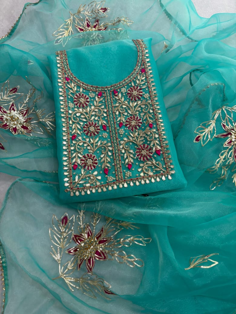 Green Organza
