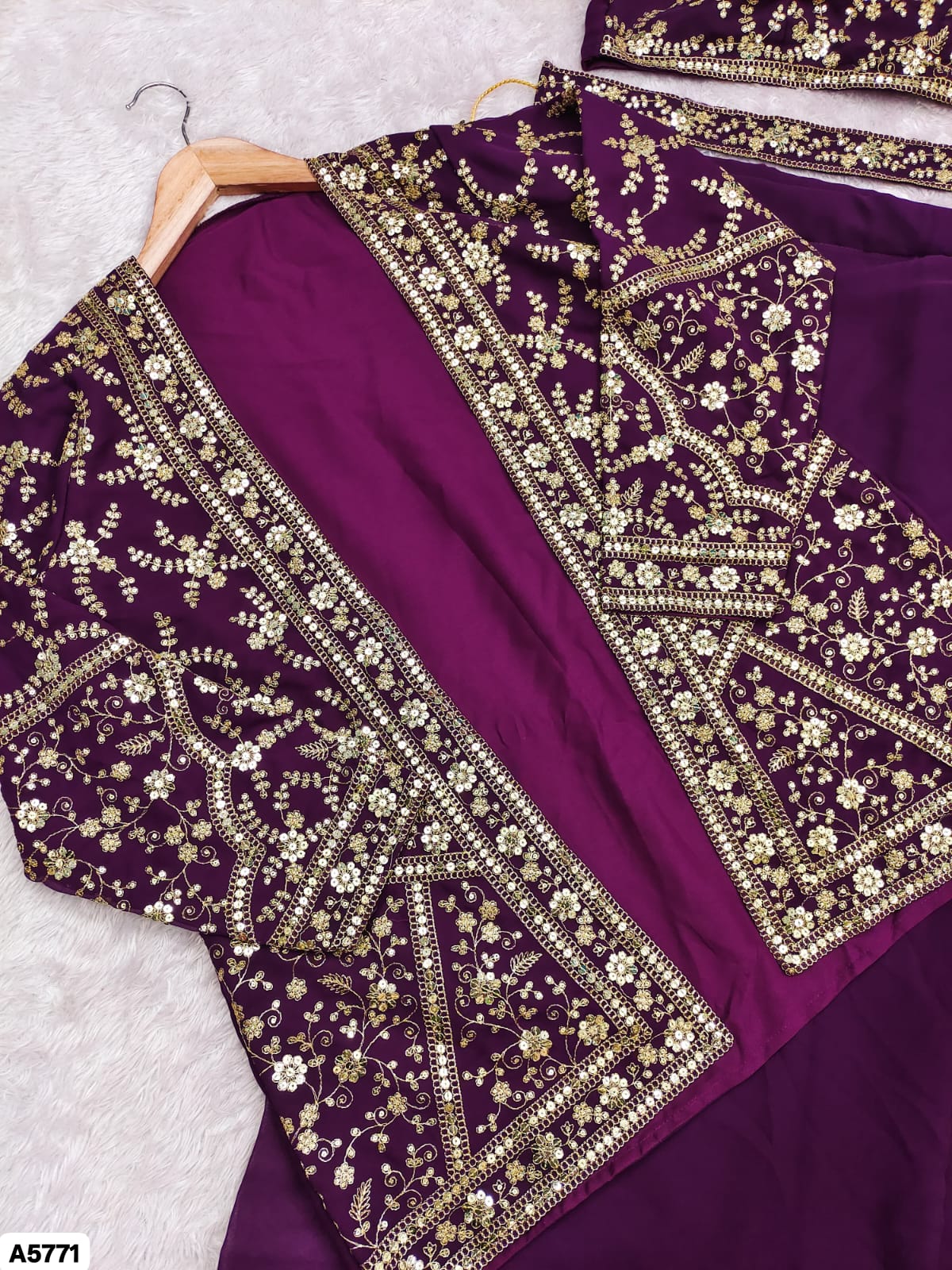 Ready-to-wear Saree with Jacket