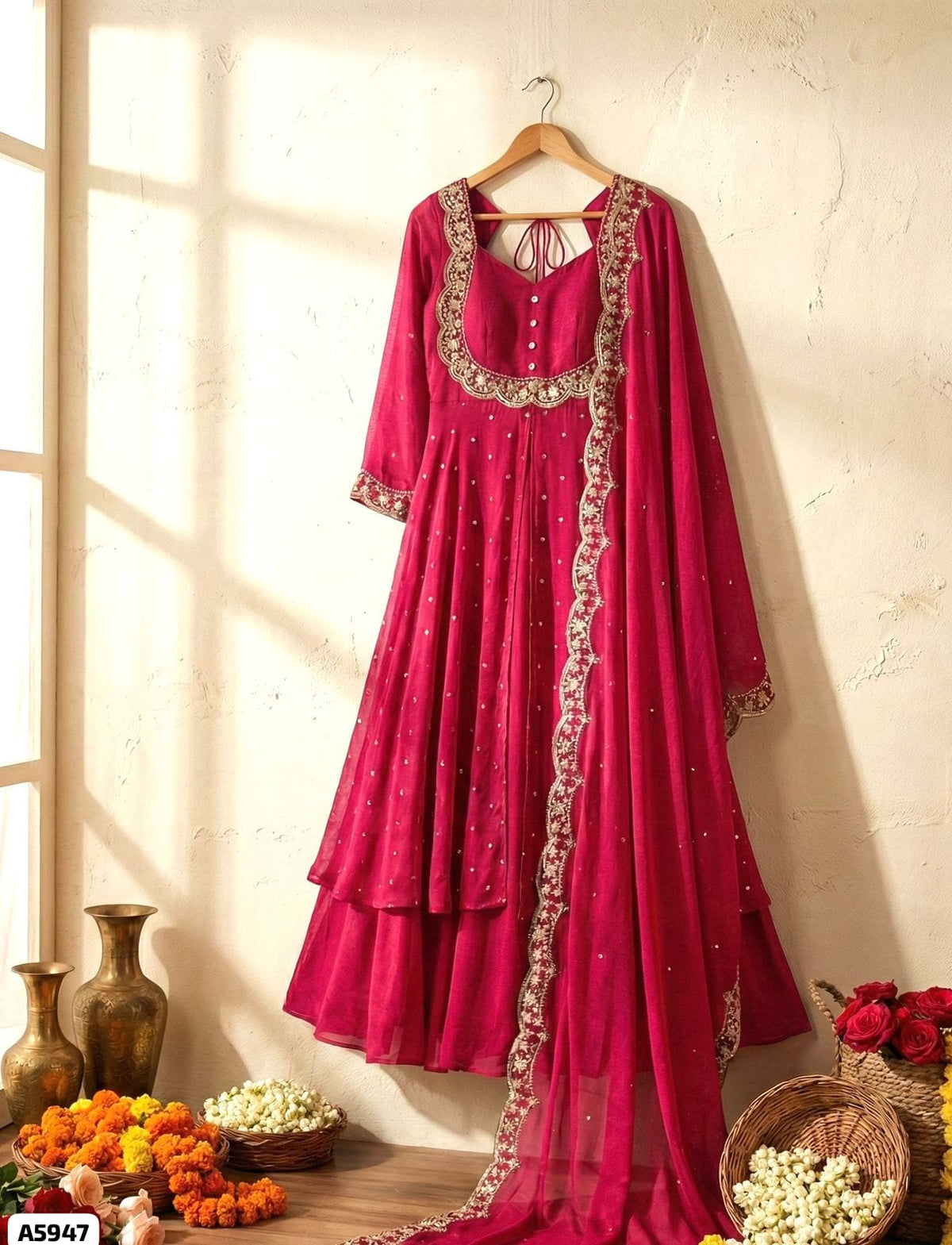 Anarkali Suit Set