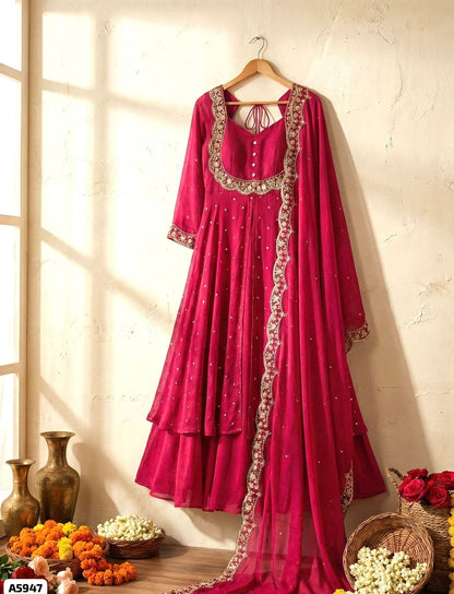 Anarkali Suit Set