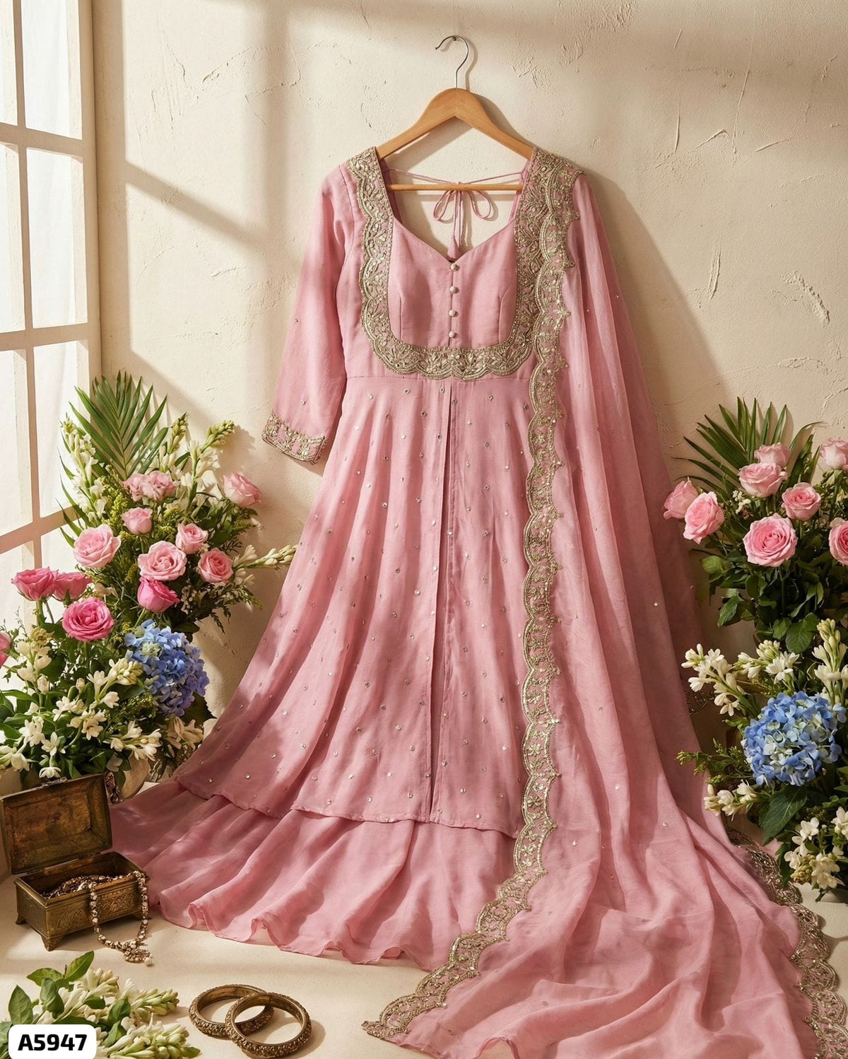 Anarkali Suit Set