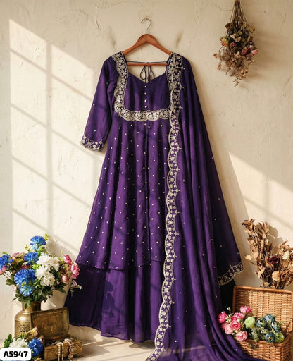 Anarkali Suit Set