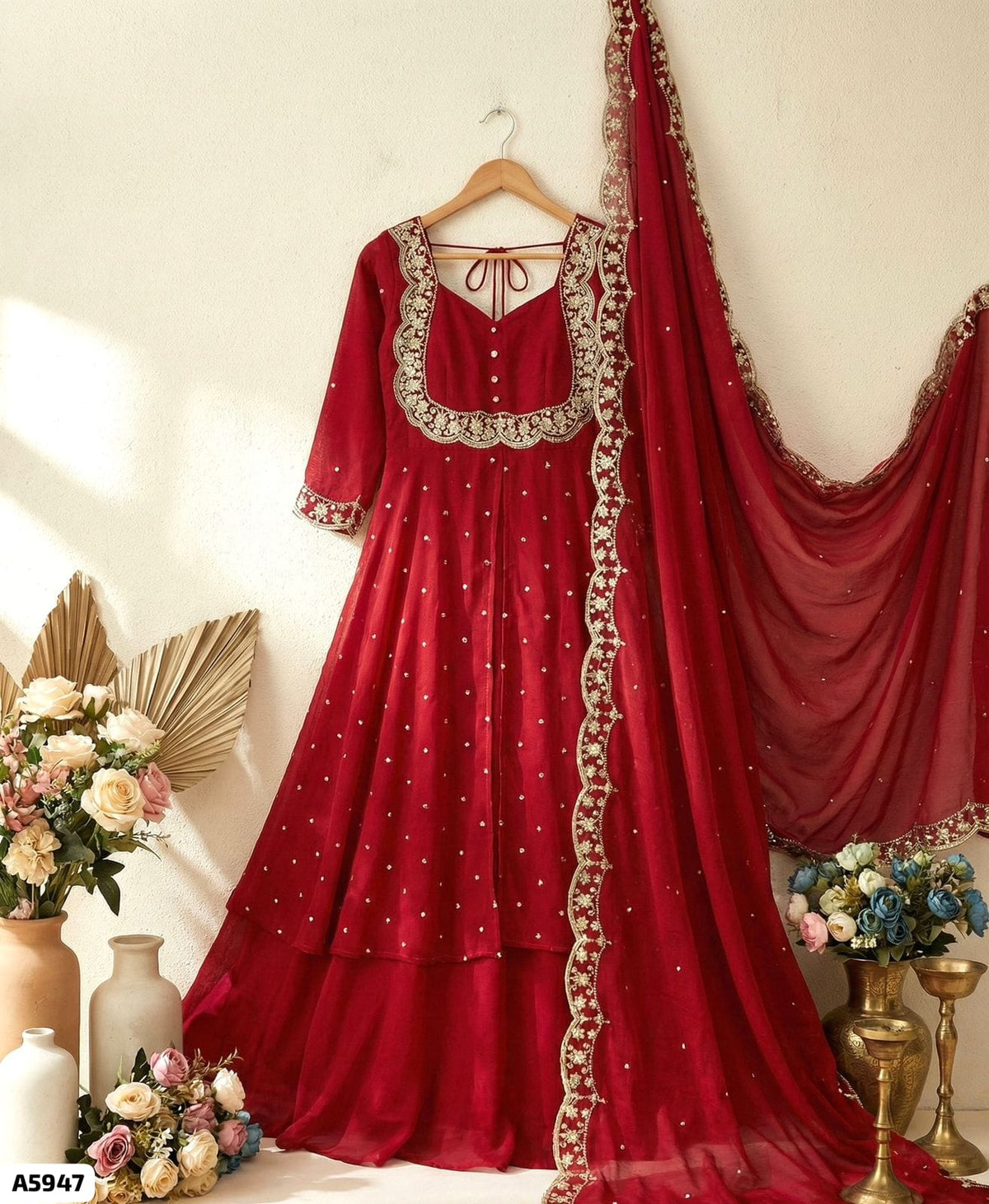Anarkali Suit Set