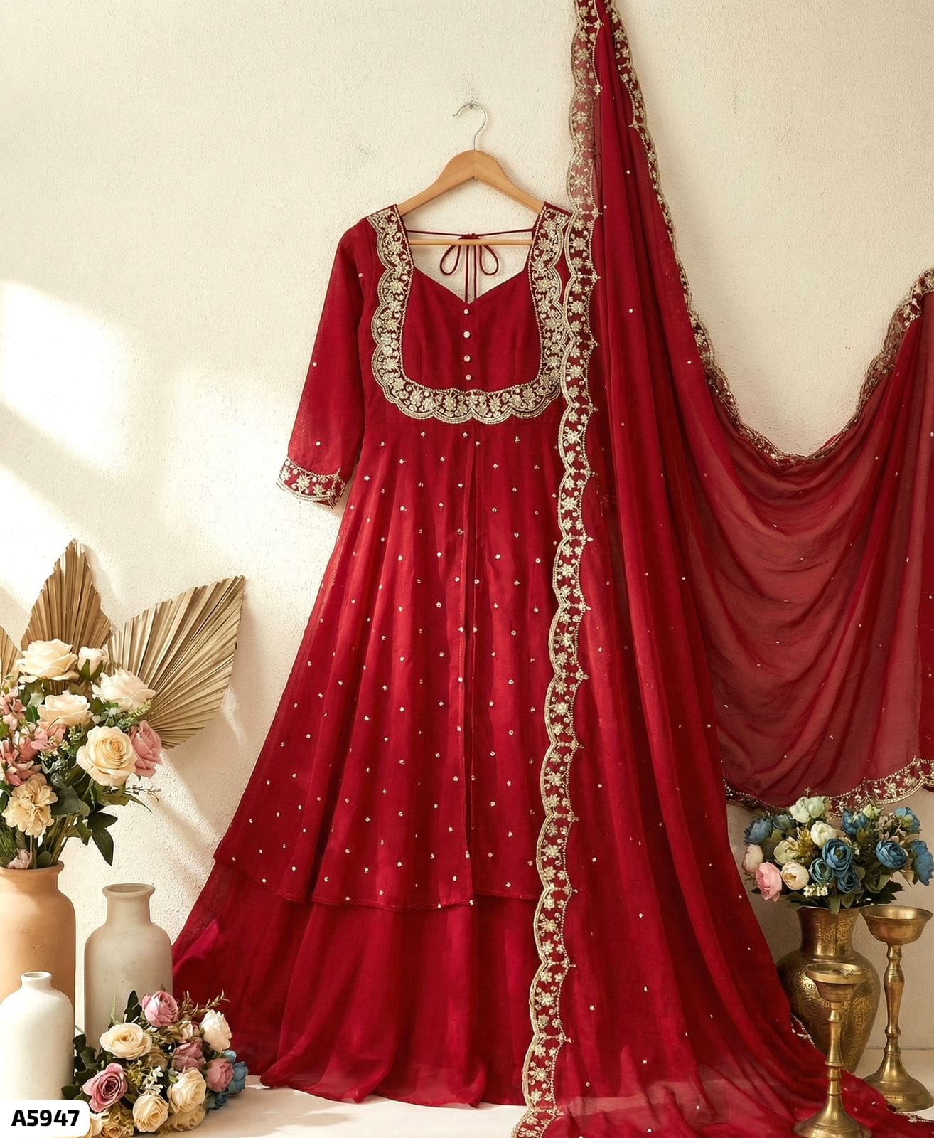 Anarkali Suit Set