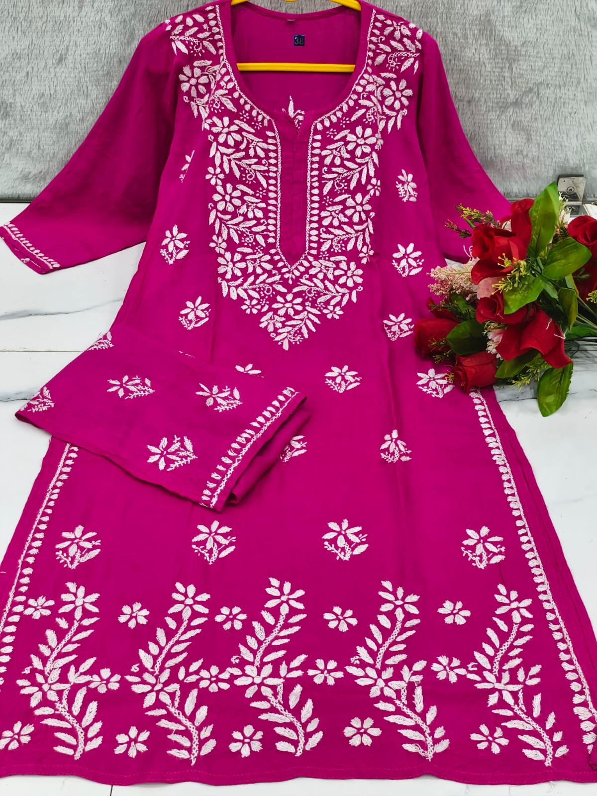 Soft Modal Chikankari Kurta and Pant set
