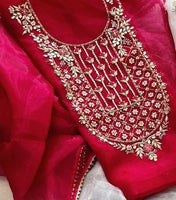 Organza Zardogi handwork